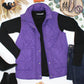 Remy Zip Up Vest - Purple