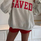 SHIPS FREE TODAY // Saved by Grace Mock Neck Sweatshirt