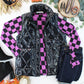 Remy Zip Up Vest - Shiny Black