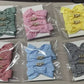 {custom} Word/Name & Color Gingham Shoe Laces / eta September