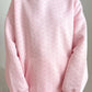 PREORDER: // Pink Polka Dot Printed Oversized Hoodie Set // ETA October