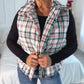 PREORDER: Puffer Vest in Plaid Tidings // eta early December