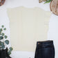 IN STOCK Felicity Flutter Sweater Top - Ivory