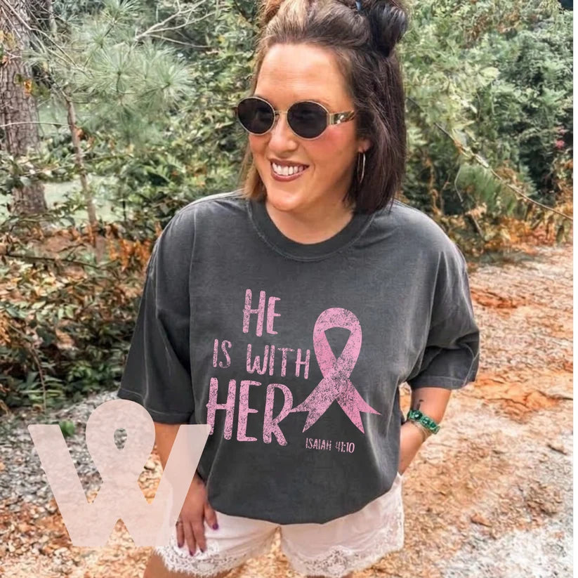 PREORDER: He is with Her Tee // ships in 1-2 weeks