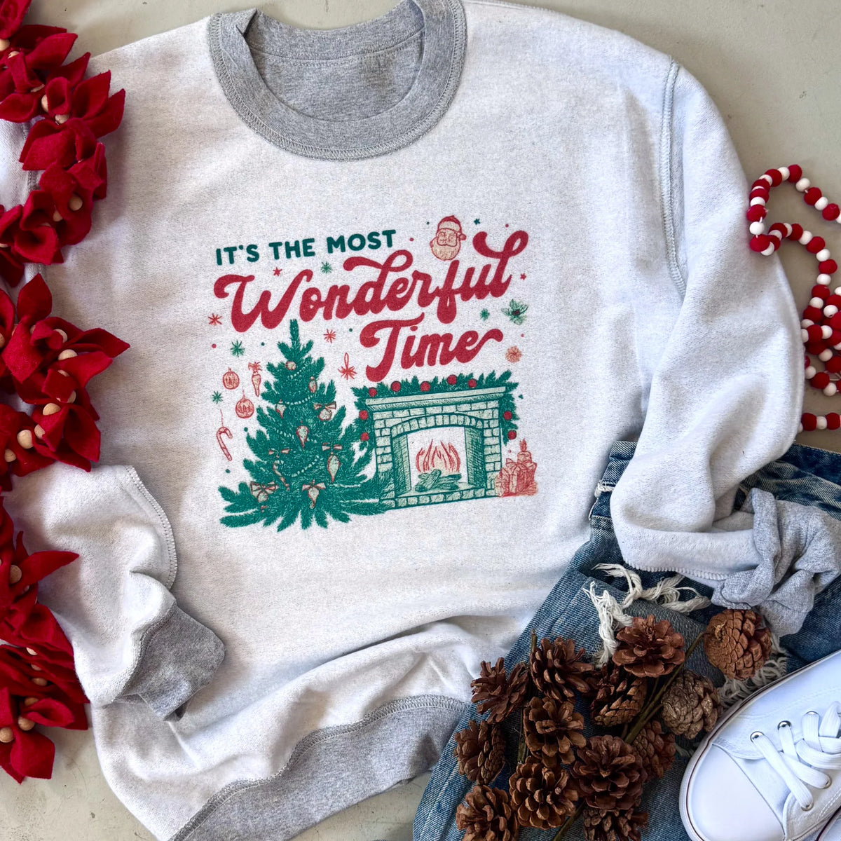 LIMITED TIME //PREORDER:  Inside Out Christmas Sweatshirts  // ships in 2-3 weeks