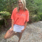 White Athletic Skort // ships in about a week