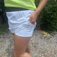 White Athletic Skort // ships in about a week