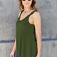Lace Detail V-Neck Cutout Cami