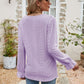 Eyelet Lace Long Sleeve Top
