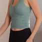 Fundamentals Ribbed Seamless Reversible Tank in Vintage Blue