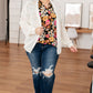 Take Another Chance Floral Print Top
