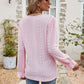 Eyelet Lace Long Sleeve Top