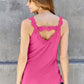 Lace Detail V-Neck Cutout Cami