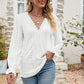 Eyelet Lace Long Sleeve Top